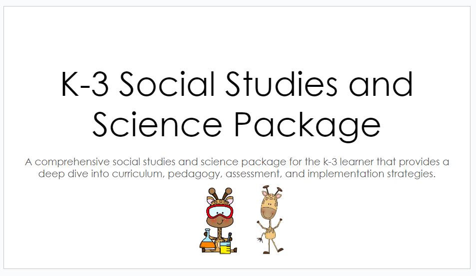 Social Studies Package