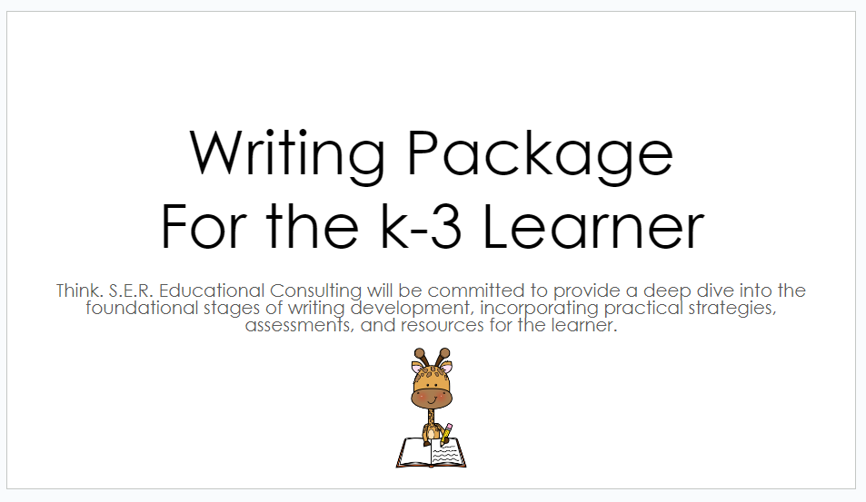 Writing Package